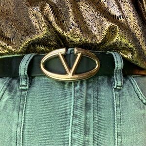 Valentino BOLD V logo belt